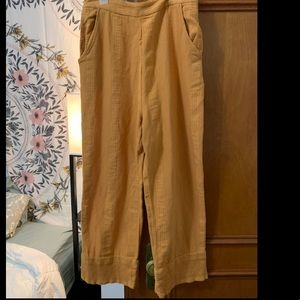 Free people canvas culottes